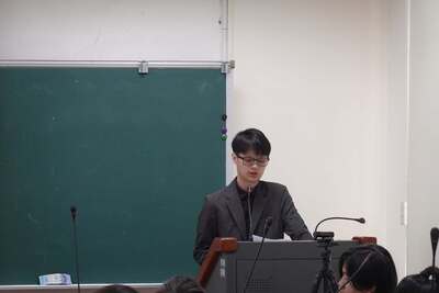 論文發表人曾子烋同學