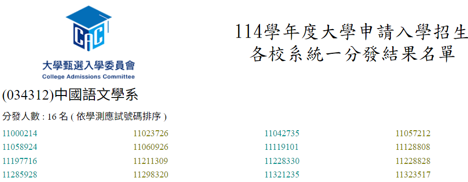 114個人申請分發