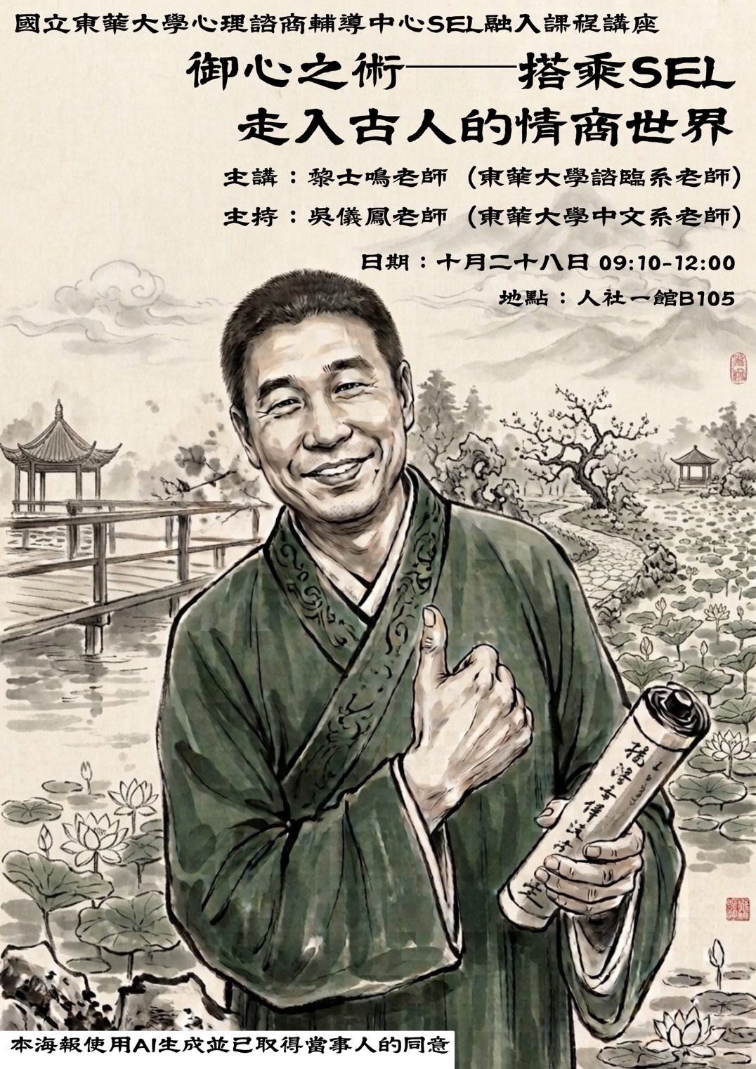 1151028 黎士鳴教授演講